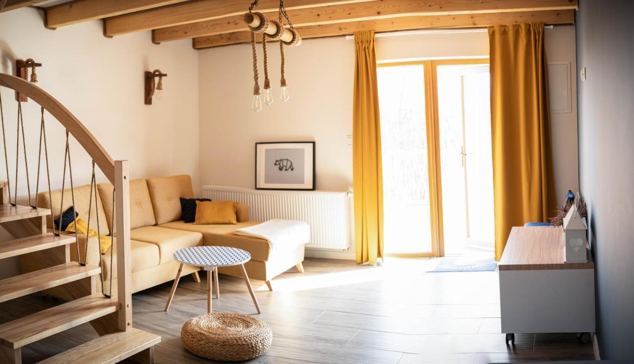 Bieszczadzki Hals - Dom Blizniak Apartment Polańczyk Екстериор снимка