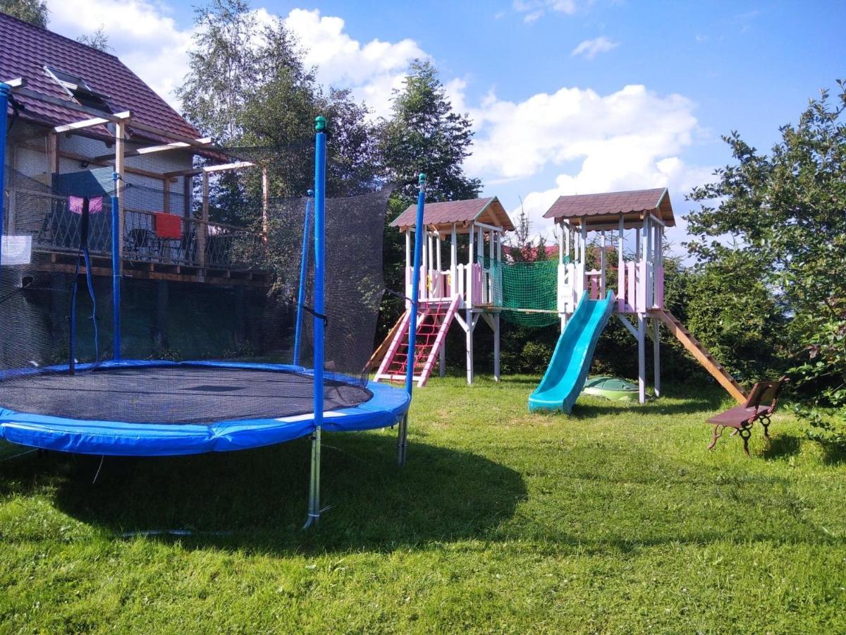 Bieszczadzki Hals - Dom Blizniak Apartment Polańczyk Екстериор снимка