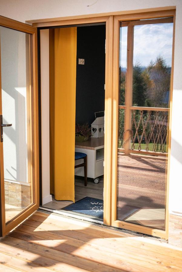 Bieszczadzki Hals - Dom Blizniak Apartment Polańczyk Екстериор снимка