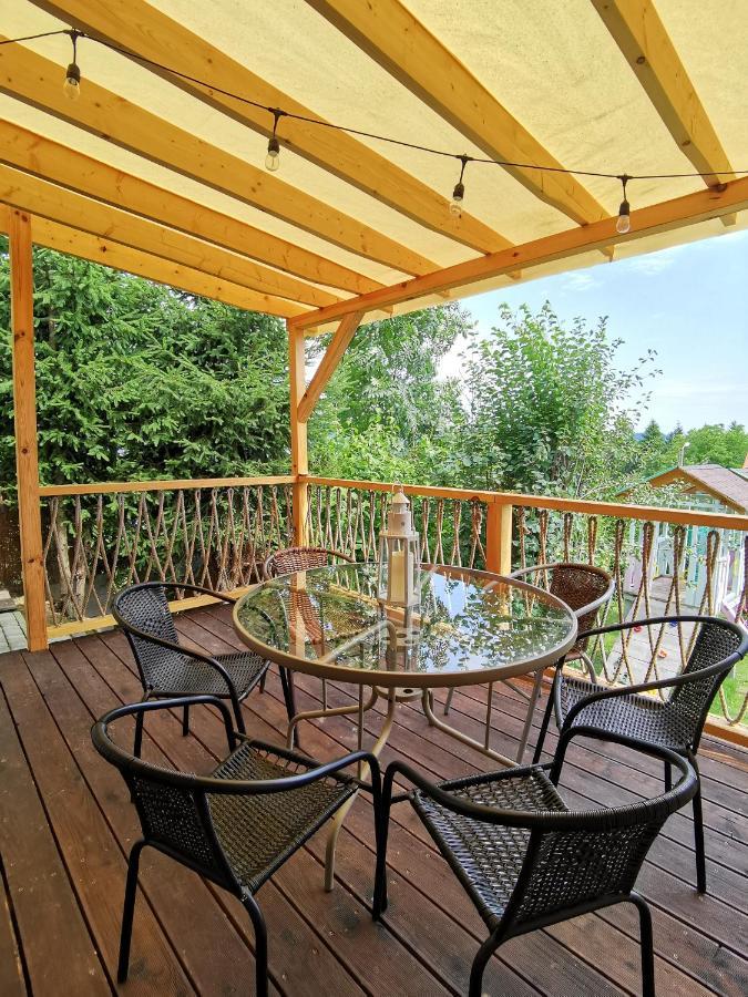 Bieszczadzki Hals - Dom Blizniak Apartment Polańczyk Екстериор снимка